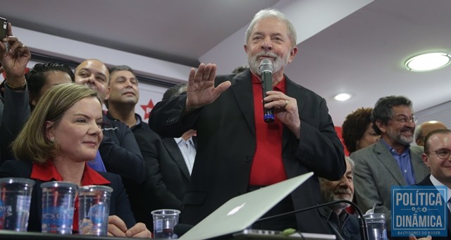 “Quem acha que é o fim do Lula vai quebrar a cara”, desafiou o ex-presidente (Foto: Paulo Pinto/AGPT)