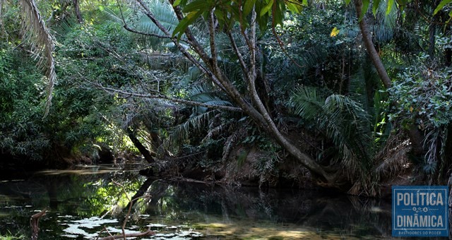 Poço Azul, na zona rural do município de Monsenhor Gil (Foto: Divulgação/Assessoria)