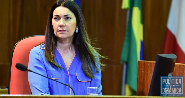 Primeira mulher a ocupar o governo do Piauí, mesmo que interinamente, Margarete tenta manter a vice (Foto: Jailson Soares/PoliticaDinamica.com)