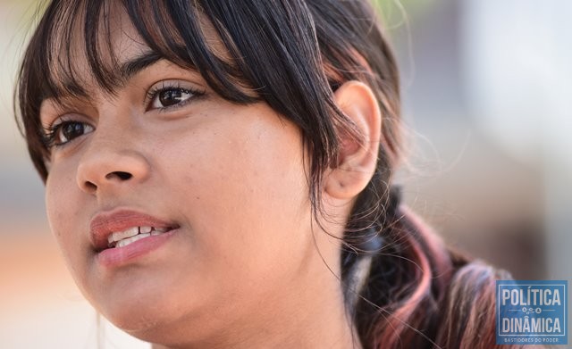 Estudante diz admirar a garra dos piauienses (Foto: Jailson Soares/PoliticaDinamica.com)