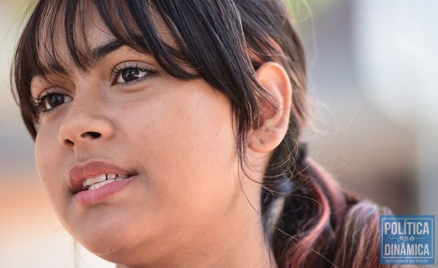 Estudante diz admirar a garra dos piauienses (Foto: Jailson Soares/PoliticaDinamica.com)