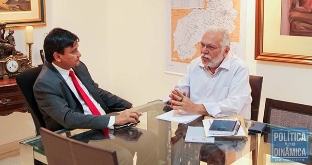 Antonio José Medeiros e o governador Wellington Dias (Foto: ASCOM)