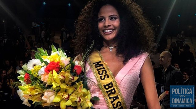 Piauiense eleita Miss Brasil 2017 (Foto: Ana Ceribelli/BE Emotion)