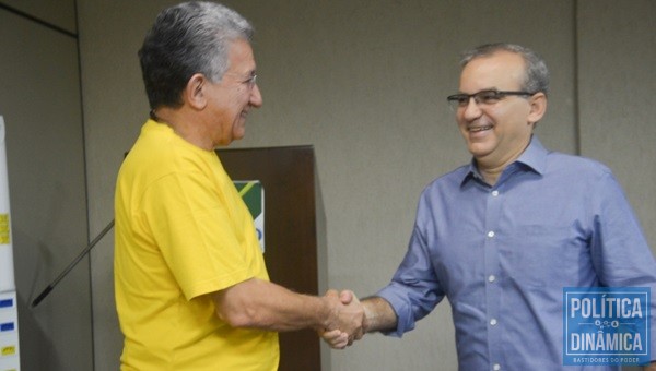 Vice-prefeito Luís Júnior assumiu o cargo (Foto:Ascom)