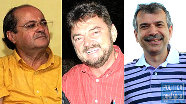 Sílvio Mendes, Wilson Martins e João Vicente Claudino polarizam a disputa ao governo do Piauí em 2010 (foto: reprodução)