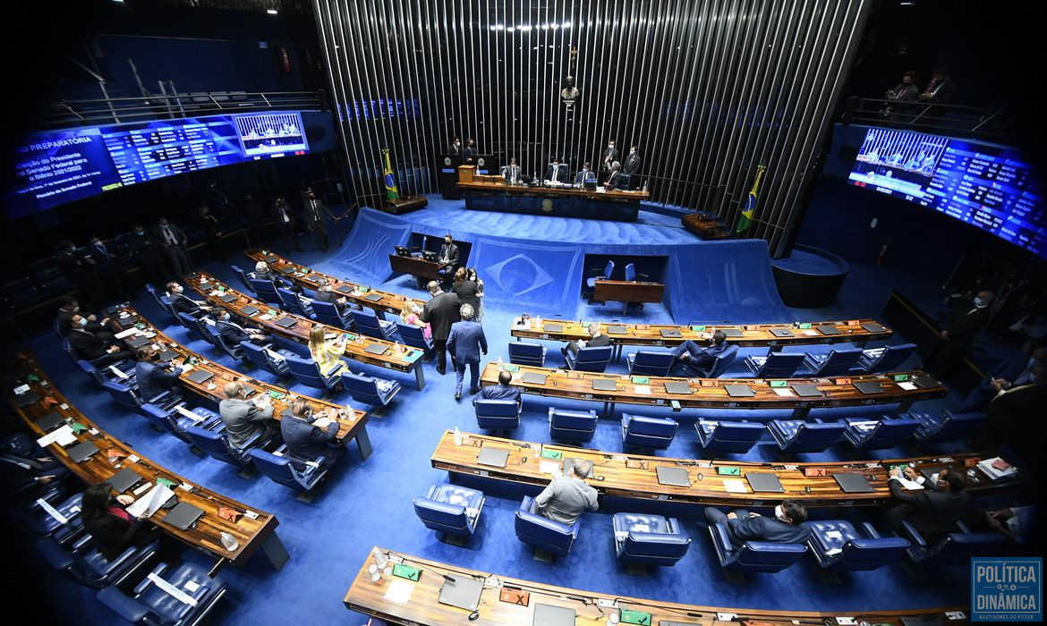 Plenário do Senado (foto: Reprodução | Agência Brasil)