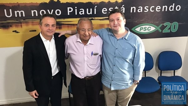 Dr. Pessoa, Valter Alencar e Fábio Sérvio acertam parceria política (Foto:Ascom)