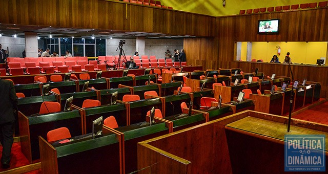 Plenário da Assembleia Legislativa do Piauí (Foto: Jailson Soares | PoliticaDinamica.com)