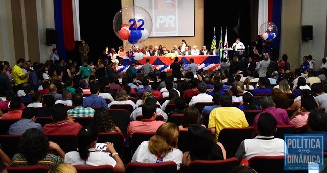 Evento de filiação de Fábio Abreu ao PR (Foto: Jailson Soares/PoliticaDinamica.com)