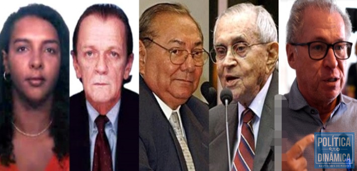 Cinco parlamentares morreram no mandato (Foto: Montagem/PoliticaDinamica.com)