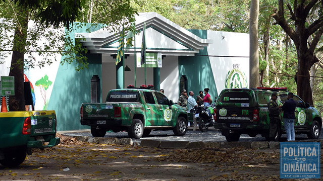 Obra de reforma de Batalhão da Polícia Militar Ambiental foi feita por empresa privada que 'ganhou' do Estado a permissão para administrar o Parque Zoobotânico através de uma PPP (foto: Jailson Soares/ PD) 