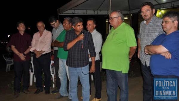 Luciano Nunes tem apoio de líderes da oposição em viagens ao interior (Foto:JailsonSoares/Politicadinamica.com)