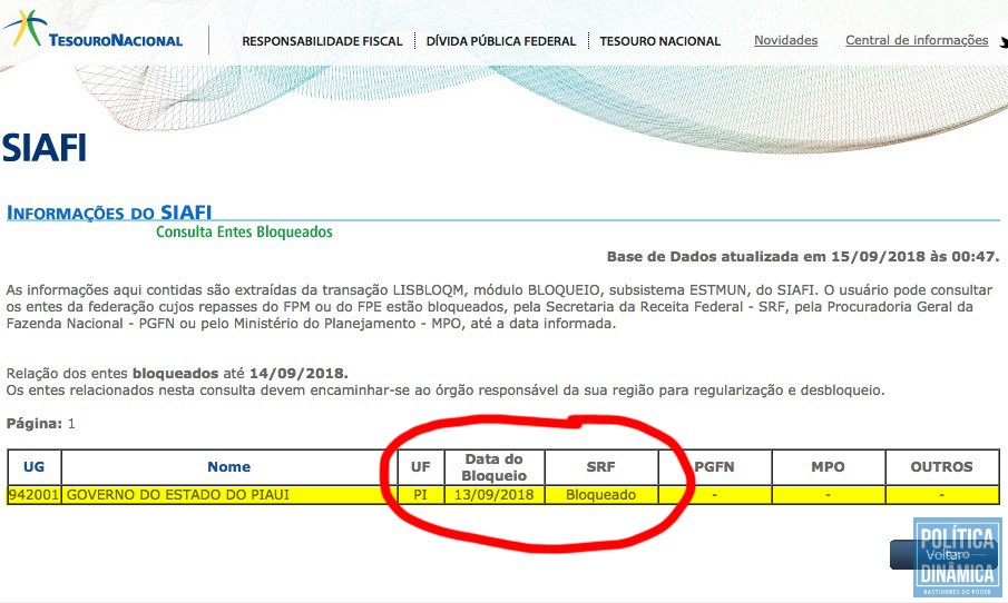 Wellington Dias soube do atraso na Ãºltima quinta-feira (imagem: reproduÃ§Ã£o)