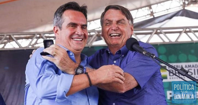 Ciro Nogueira (PP) e Jair Bolsonaro (sem partido). 