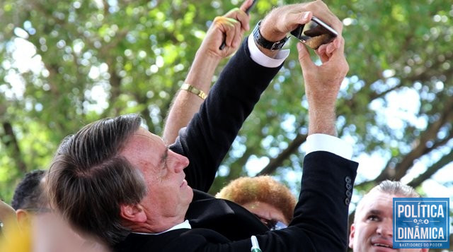 Bolsonaro em Teresina em 2017 (Foto: Gustavo Almeida/PoliticaDinamica.com)