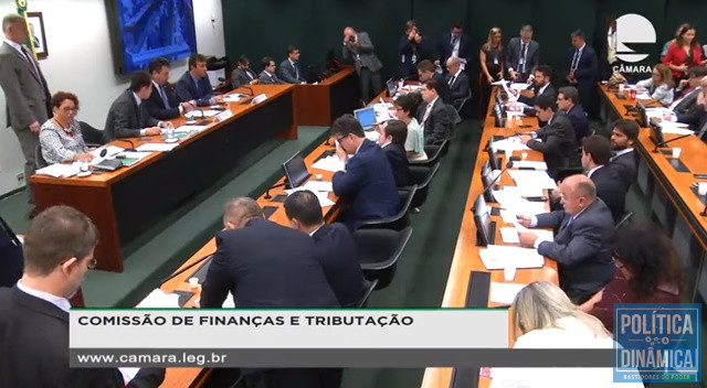 Audiência foi aprovada na Comissão de Finanças (Foto: Reprodução/TV Câmara)