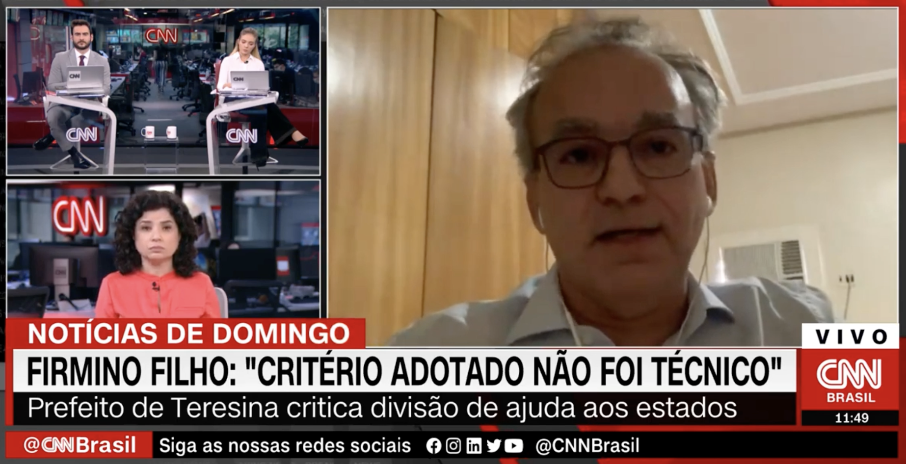 Firmino denunciou uma série de erros no projeto aprovado pelo Senado (imagem: reprodução)