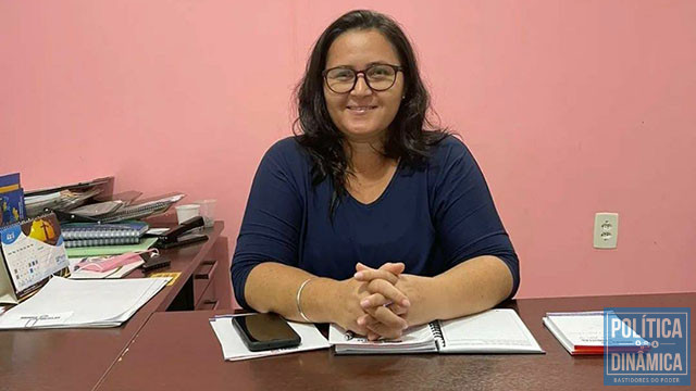 Eleita em março de 2022, com apenas sete meses de mandato Chaguinha da Saúde é cassada pelos vereadores de Murici dos Portelas (foto: rede social)