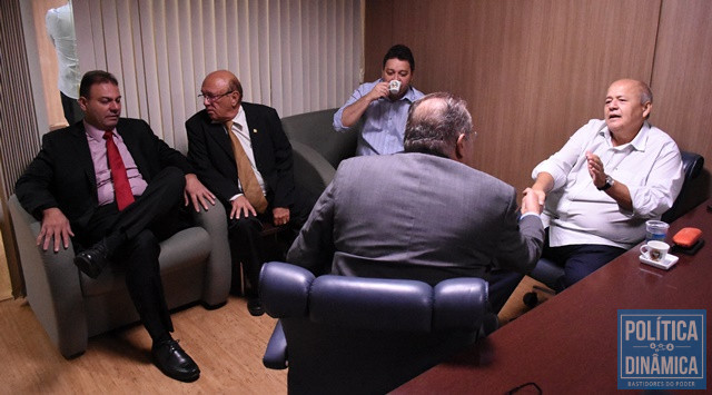 Charles esteve no gabinete de Jeová Alencar (Foto: Jailson Soares/PoliticaDinamica.com)