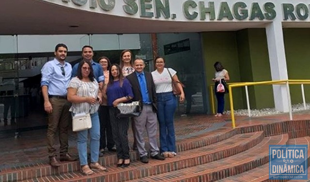 Grupo de vereadores se reuniu em Teresina (Foto: Reprodução/Instagram/Chico Chagas)