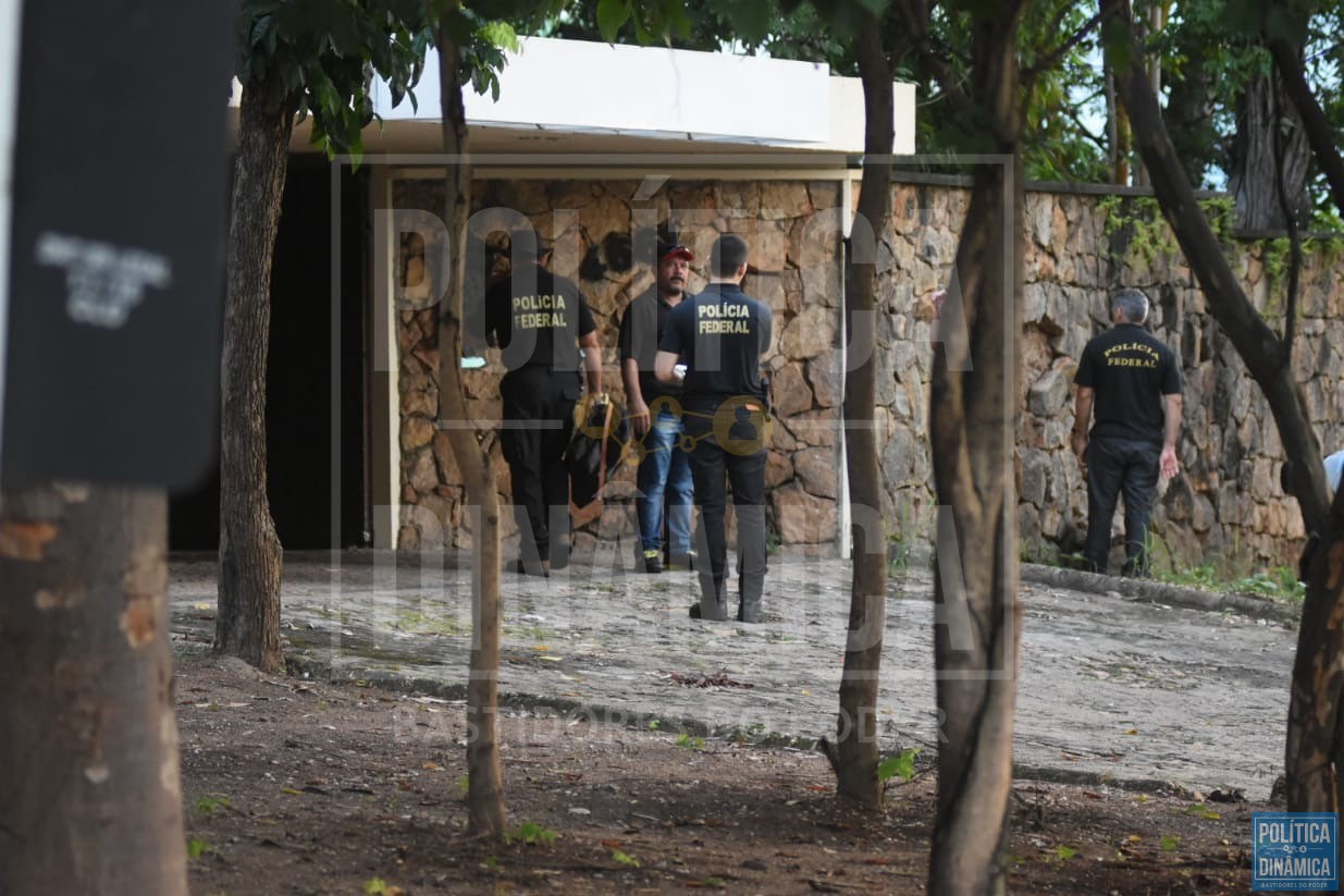 PF cumpre mandados de busca e apreensão em endereços do senador Ciro Nogueira em Teresina (foto: Jailson Soares | politicaDInamica.com)