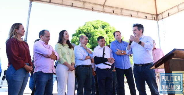 Em 2018, adutora foi inaugurada, mas nunca funcionou (Foto: Assessoria/Ciro Nogueira)