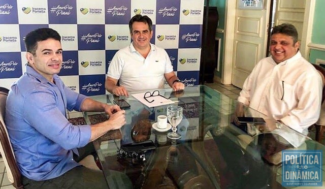 Bessah se reuniu com Ciro e Júlio nesta sexta (Foto: Reprodução/Facebook)