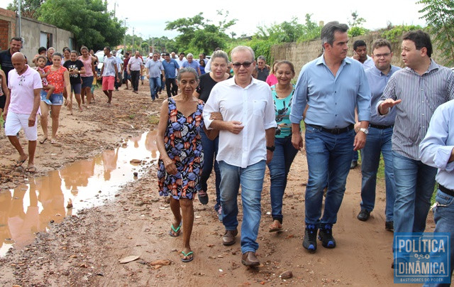 Ciro cumpriu agenda com Firmino em Teresina (Foto: Jailson Soares/PoliticaDinamica.com)