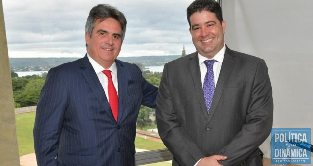 Vereador Luís André se encontra com ministro Ciro Noguera em Brasília.  (foto: redes sociais)