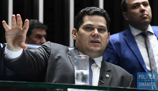 No Senado, Davi Alcolumbre é o presidente (Marcos Oliveira/Agência Senado)