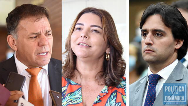 Carlos Augusto, Janainna Marques e Flávio Nogueira deixarão a Alepi para formar secretariado de Rafael Fonteles (foto: Jailson Soares/ PD)