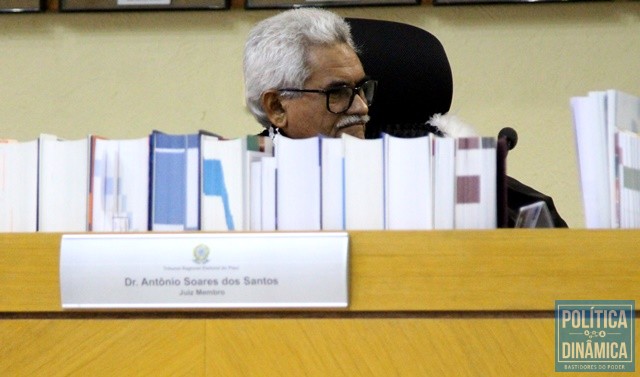 Juiz Antônio Soares, membro do TRE-PI (Foto: Jailson Soares/PoliticaDinamica.com)