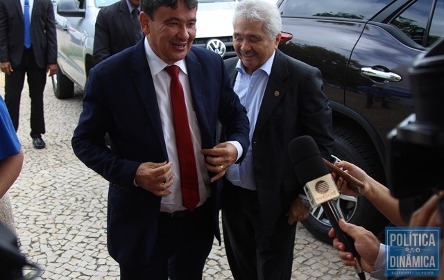 Elmano pegou carona com o governador (Foto: Jailson Soares/PoliticaDinamica.com)