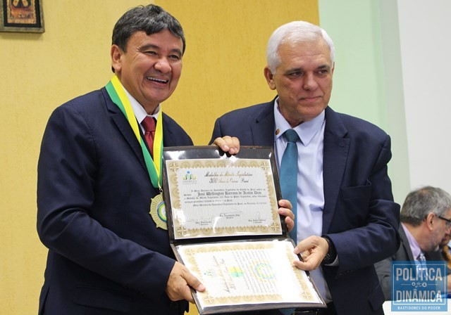 Wellington recebeu honraria em Oeiras (Foto: Gustavo Almeida/PoliticaDinamica.com)