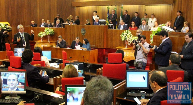 Base aliada de Wellington aprova reforma (Foto: Jailson Soares/PoliticaDinamica.com)