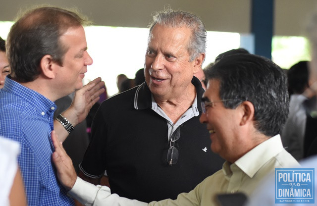 José Dirceu no aniversário de Wellington Dias (Foto: Jailson Soares/PoliticaDinamica.com)