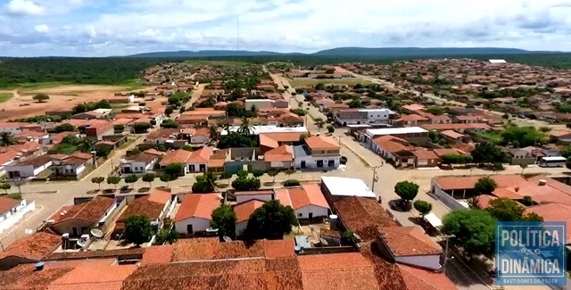 A cidade de Dom Inocêncio, no Piauí (Foto: Gustavo Almeida/PoliticaDinamica.com)