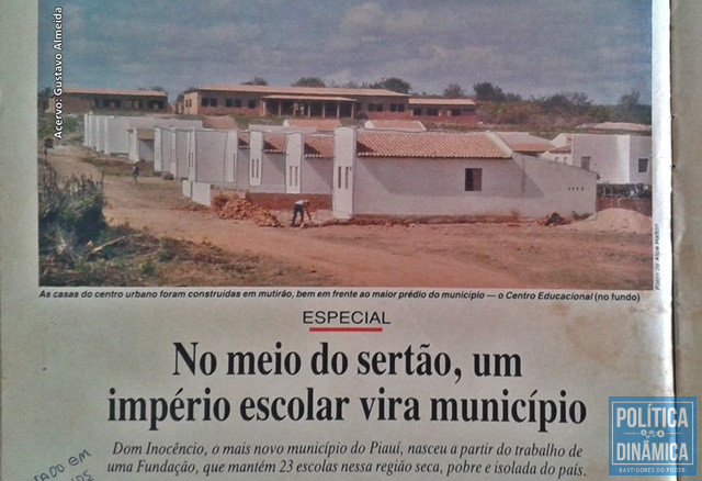 Mutirão construiu casas em 1989. (Foto: Revista Nova Escola / Arquivo Gustavo Almeida)