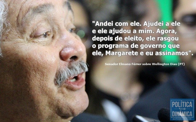 Ele se diz indignado com a gestão de W. Dias (Foto: Jailson Soares/PoliticaDinamica.com)