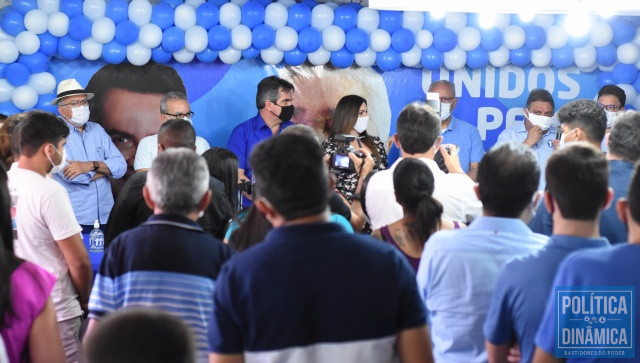 Evento de filiação do senador Elmano Férrer (Foto: Jailson Soares/PoliticaDinamica.com)
