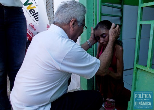 Elmano Férrer na campanha de 2014 (Foto: Gustavo Almeida/PoliticaDinamica.com)