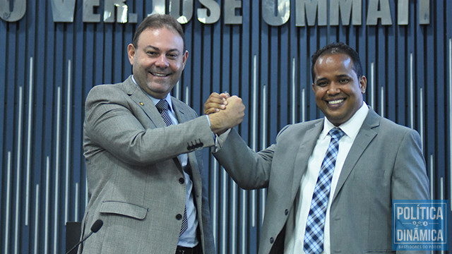 Com apoio de Jeová, Enzo venceu eleição antecipada para presidência da Câmara de Teresina (foto: Jailson Soares/ PD)