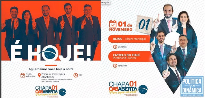 O "probleminha" do candidato a presidente da CAAPI na Chapa 1 era tão conhecido por Lucas Villa que o marketing da campanha fez questão de "escondê-lo" nas peças publicitárias (foto: Instagram)