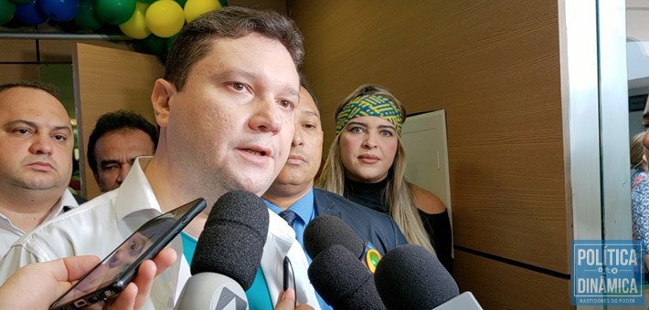 Fábio Sérvio leva pra campanha uma mensagem de austeridade no governo e moralização que alega serem as mesmas bandeiras de Jair Bolsonaro (foto: Marcos Melo | PoliticaDinamica.com)