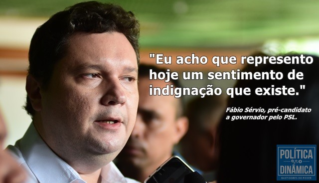 Fábio fala em sentimento de revolta (Foto: Jailson Soares/PoliticaDinamica.com)