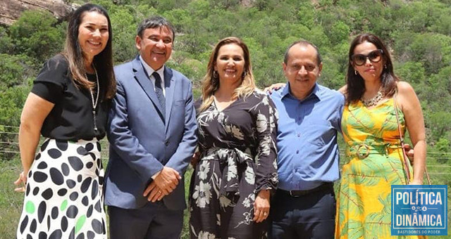 Margarete já foi vice do Governo Wellington, a irmã Carmelita é prefeita de São Raimundo e apoio Lula, o cunhado Hélio Isaias - saiu do PP e se reelegeu deputado; Até pouco tempo, Margarete tinha a irmã Sádia Castro como secretária de Meio Ambiente do Piauí (Foto: Facebook)