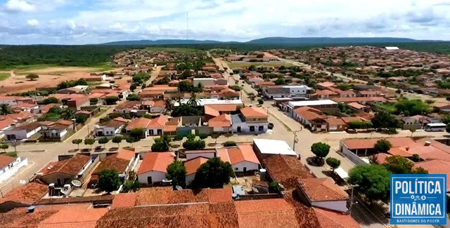 O município de Dom Inocêncio, no Piauí (Foto: Gustavo Almeida/PoliticaDinamica.com)