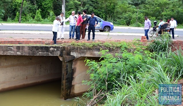 Prefeito visitou áreas afetadas nesta quinta (Foto: Jailson Soares/PoliticaDinamica.com)