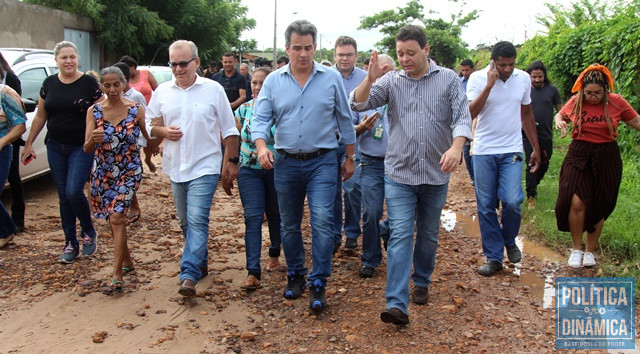 Firmino e Ciro visitaram Zona Sudeste (Foto: Jailson Soares/PoliticaDinamica.com)