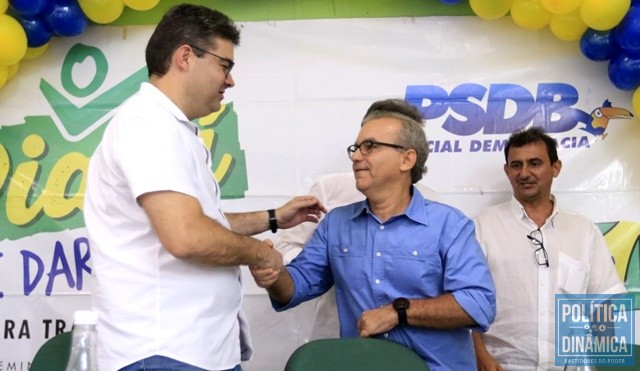 Prefeito enalteceu coragem de Luciano em disputar o governo (Foto: Assessoria)